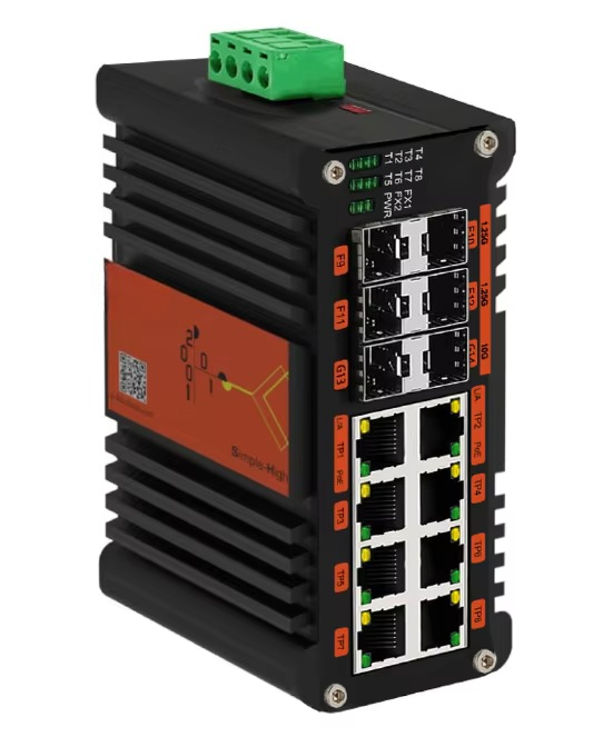 Sfp+ 10G Managed Switch 8 Port - Industrial L2+ 8-Port Gigabit 802.3at PoE