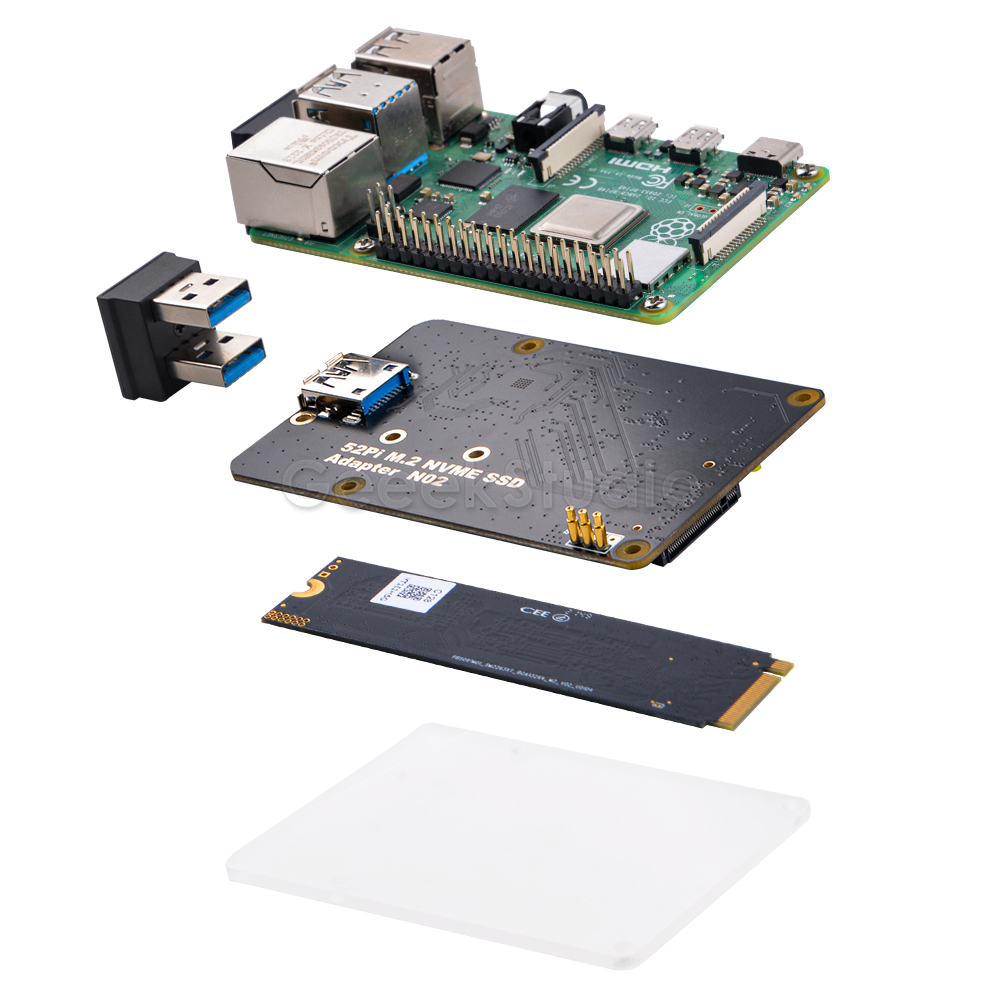 M.2 NVME SSD Extension Adapter - Turing Pi 2 recension och pris