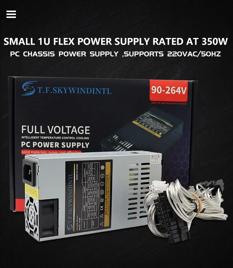 New Max 500W ATX Full Module 3 - Atx Power Supply 1U Flex 500W recension och pris