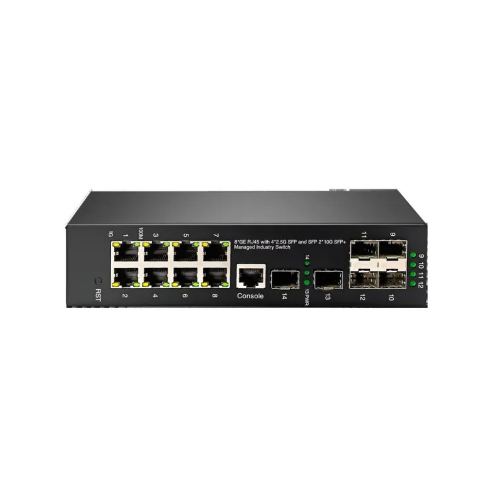Industrial-grade 10G managed P - Sfp+ 10G Managed Switch 8 Port recension och pris