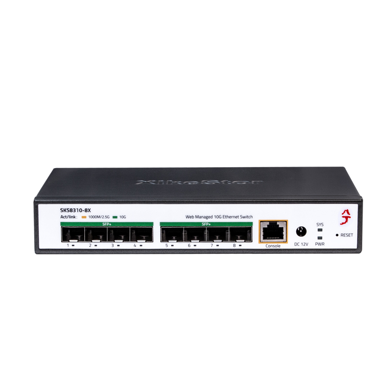 XikeStor Three-Layer Managemen - Sfp+ 10G Managed Switch 8 Port recension och pris